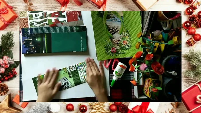 Repeat step 3 with the remaining magazine pages.