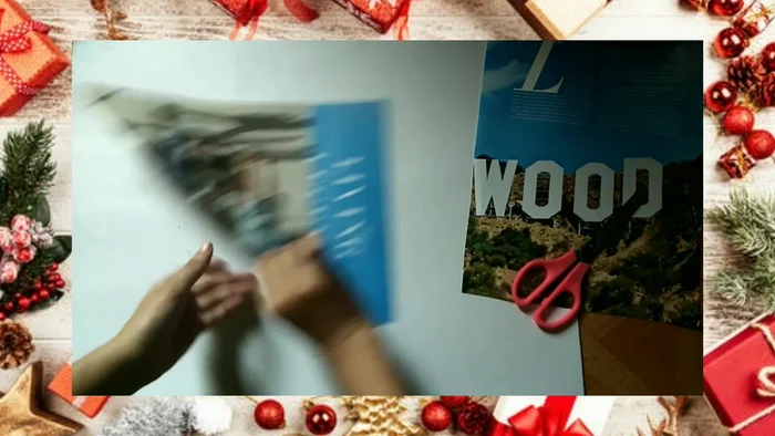 Attach the tails to the bottom of the lantern.