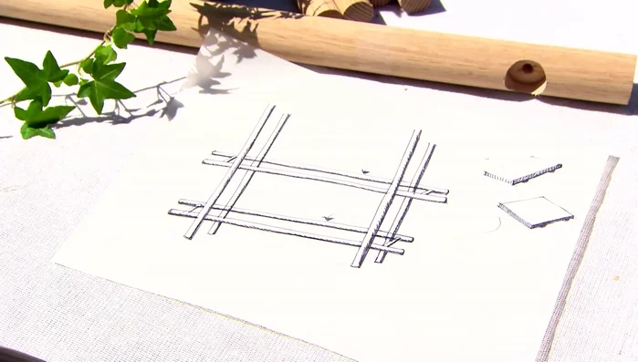 Construct a hanging plant rack over the island to add a style statement and soften the look.