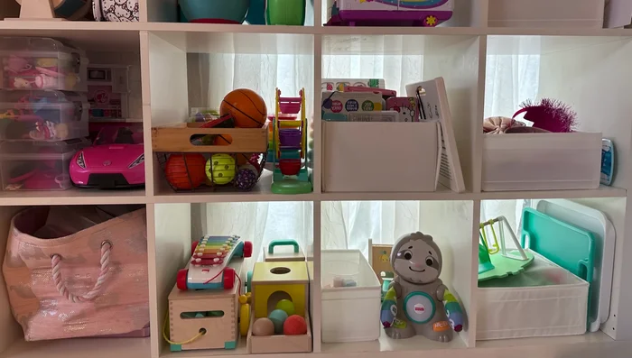 Use see-through containers for smaller items for visibility.