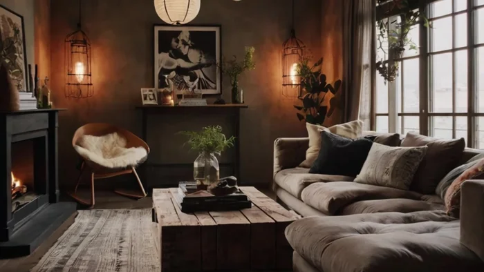 Use string lights or lanterns for warm lighting.