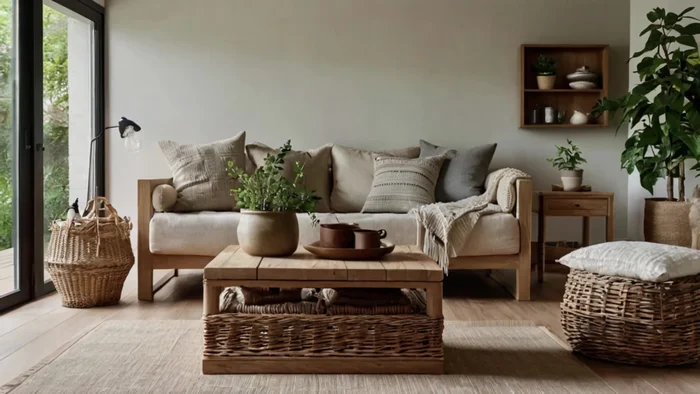 Use string lights or lanterns for warm lighting.