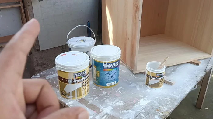 Attach the doors (sliding and swing) to the assembled body.