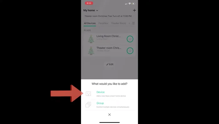 Confirm the blinking lights in the app and hit 'Next'.