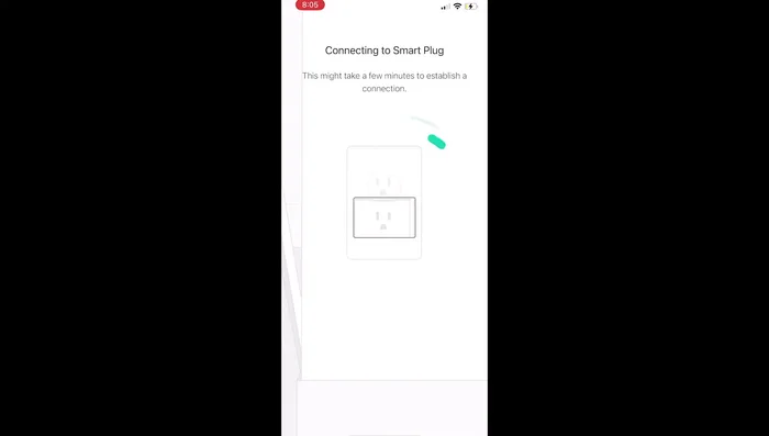 Select your home Wi-Fi network in the app and enter the password.