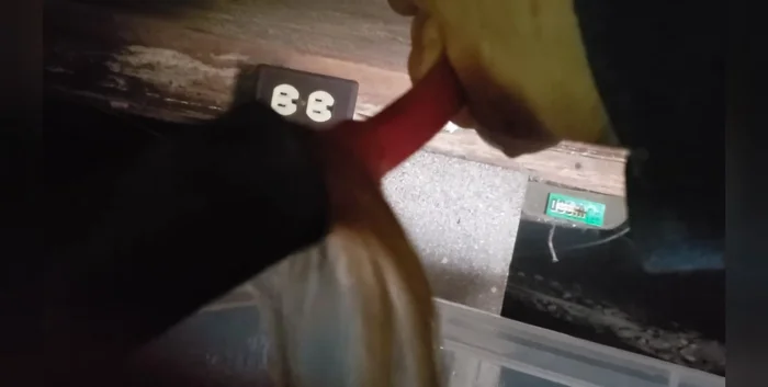 Monitor the process. As the ice melts, you will notice a decrease in resistance. The hot water will start flowing further down the line. This could take some time.