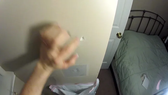 Apply the first layer of joint compound over the patch, feathering the edges to blend seamlessly with the wall. Let it dry completely.