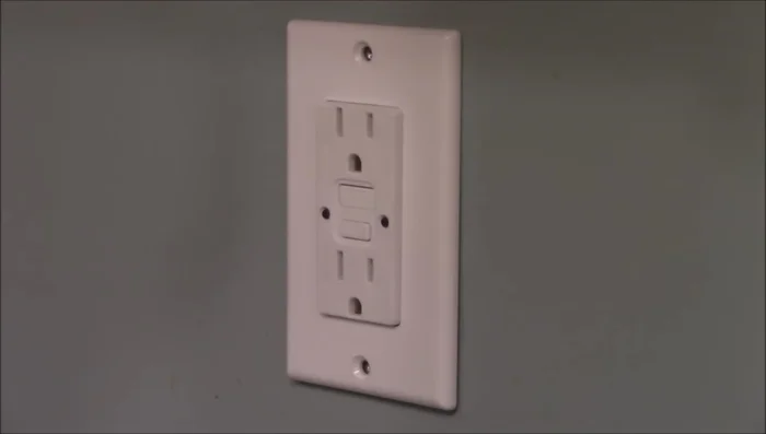 Replace the receptacle cover.