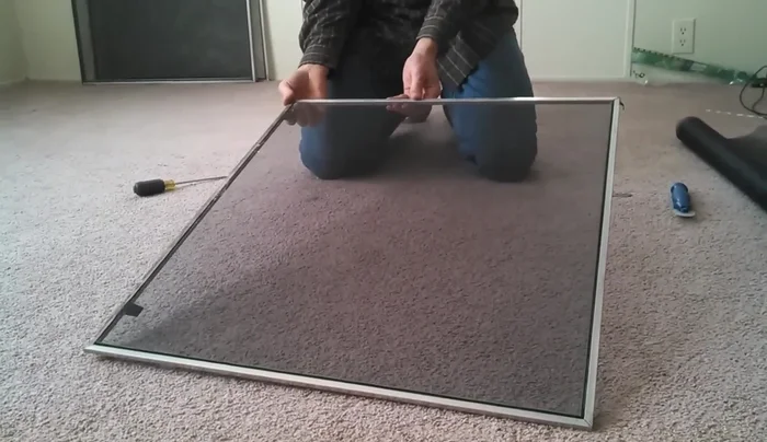 Inspect the frame for damage. Repair if necessary.