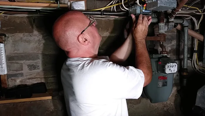 Replace the junction box cover.