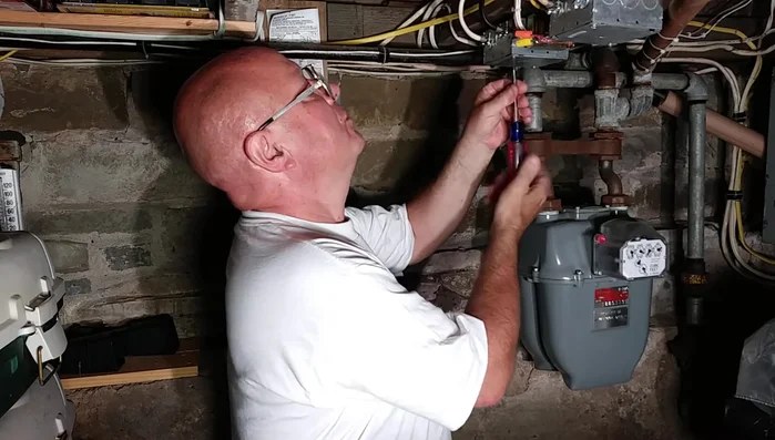 Disconnect the old doorbell transformer.