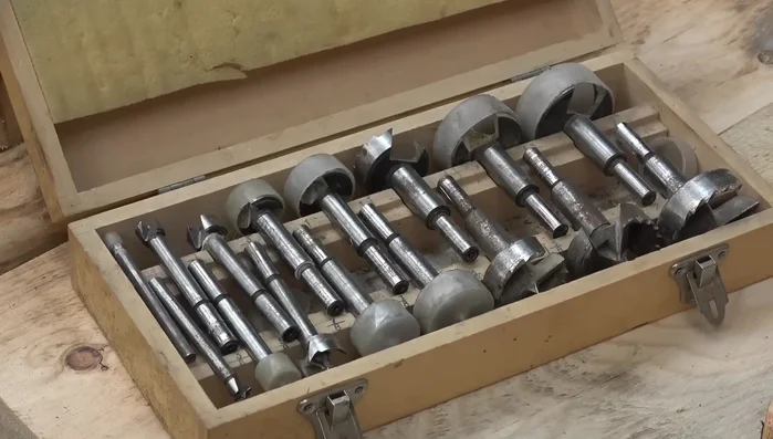 Cut off excess pegs using a flush cut saw.