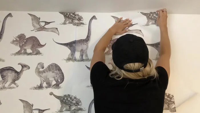 Finishing Touches: Add any additional trim work (e.g., chair rail or vertical strips) to complete the project.