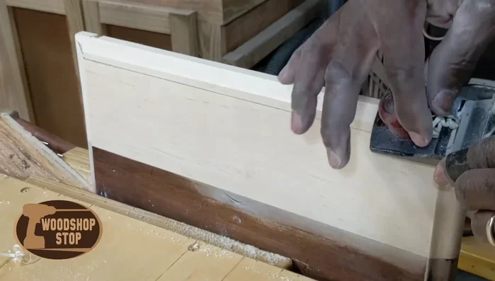 Use hand planes (if available) to create clean, square edges and refine the shape further.