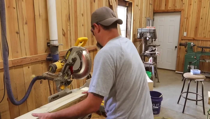 Create shiplap on fence pickets using a dado blade (or single blade method). Cut a 1/4 inch rabbet on one side, flip, and repeat for half the board thickness.