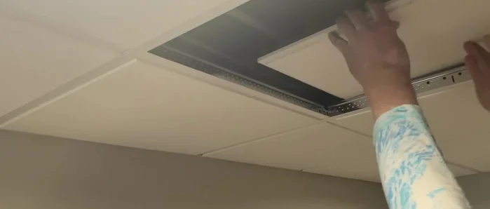 Open the faucet to drain remaining water.