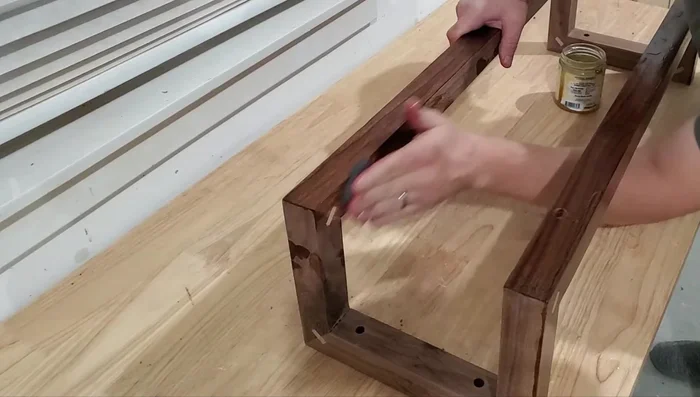 Apply Finish (Mr. Cornwall's oil)