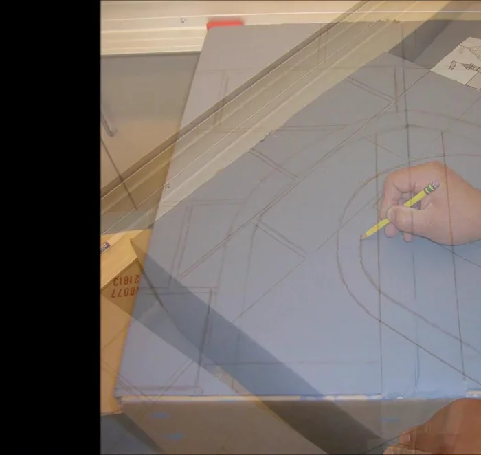 Glue all the boxes together to form the towers. Use an electric glue gun and/or tape to secure the pieces until the glue sets.