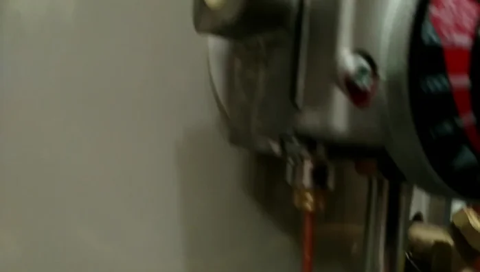 Reconnect the gas line.