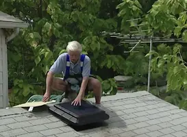 Beat the Attic Heat: DIY Solar-Powered Ventilator Installation