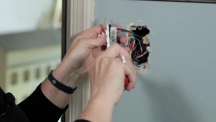 Remove the wires from the terminal screw heads.