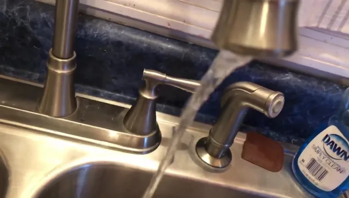 Check both hot and cold water pressure. If only one side has low pressure, it helps pinpoint the problem.