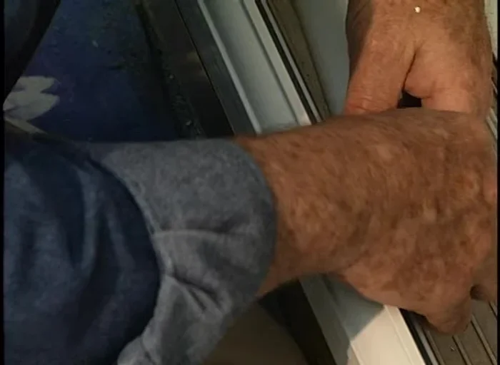 Reinstall the door closer pin and latch set.