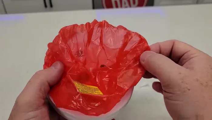 Remove the dust cover once construction is complete.