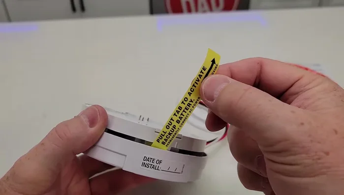 Record the installation date.