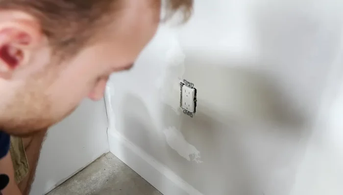 Verify power is off using a non-contact voltage tester.