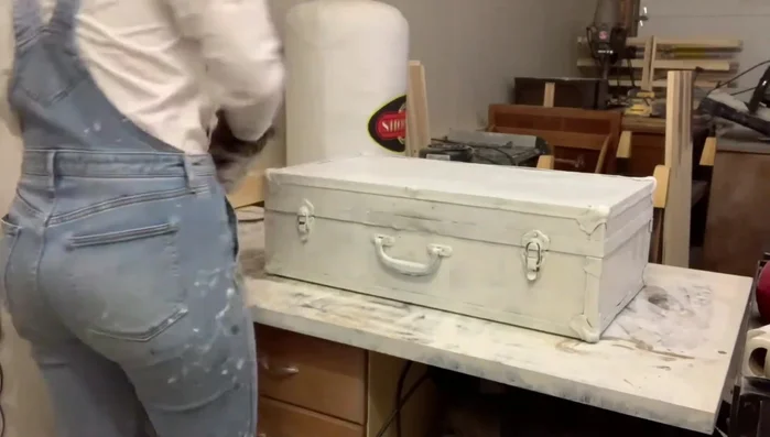 Clean all surfaces with TSP degreaser to prepare for painting.