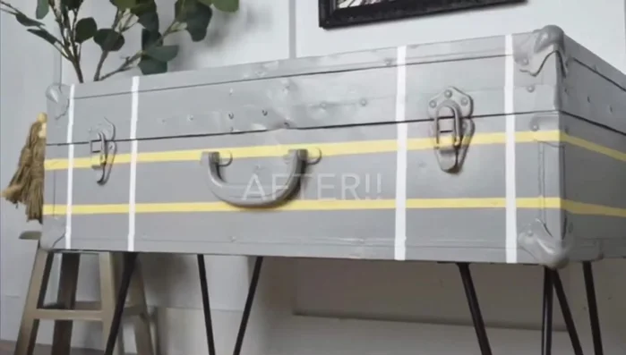 Attach the legs to the trunk using the added supports.