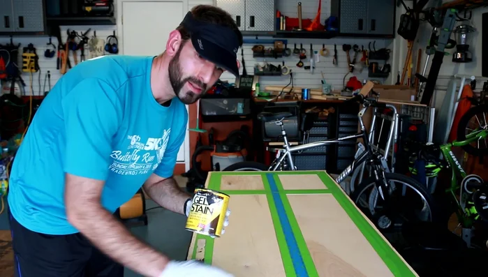 Paint the white areas.