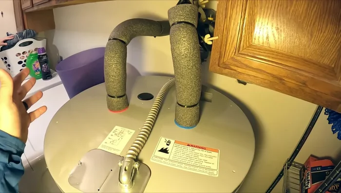 Add insulation (foam) if desired.