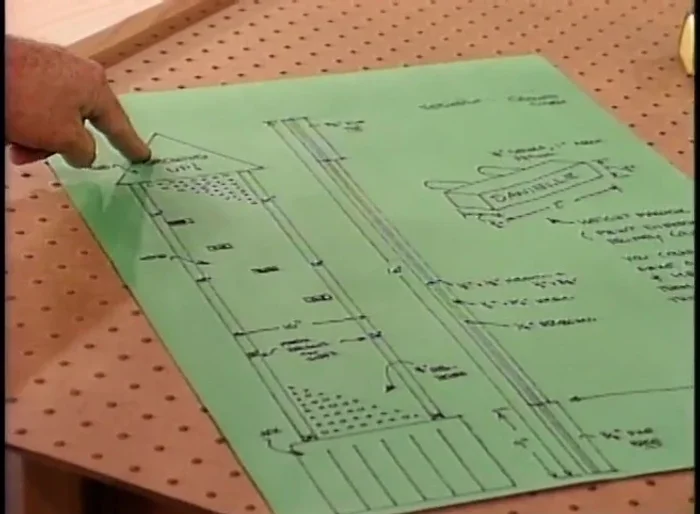 Apply wood glue to the back of wood molding strips and attach them to the edges of the pegboard to add thickness and cover raw edges.