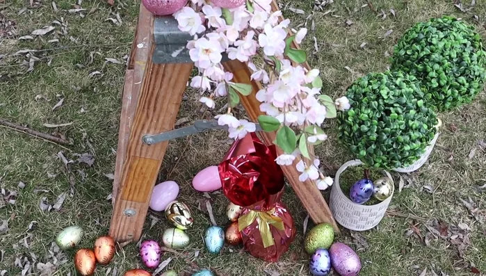 Arrange props: Place props close to your child for easy framing.