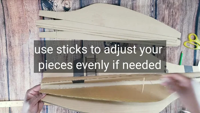 Use a skewer to separate pieces and ensure equal spacing.