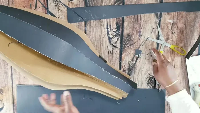 Trim up the pieces for an even look.