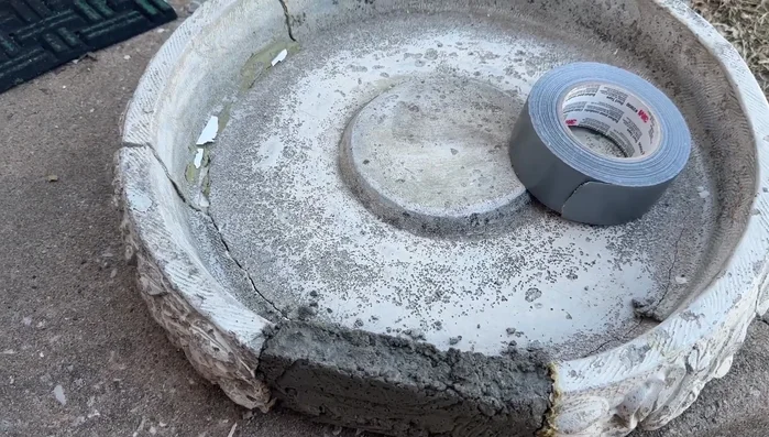 Optional: Mix a small amount of additional cement and fill in any remaining cracks for extra reinforcement.