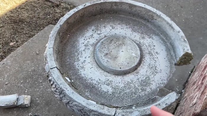 Assess the damage and gather materials.